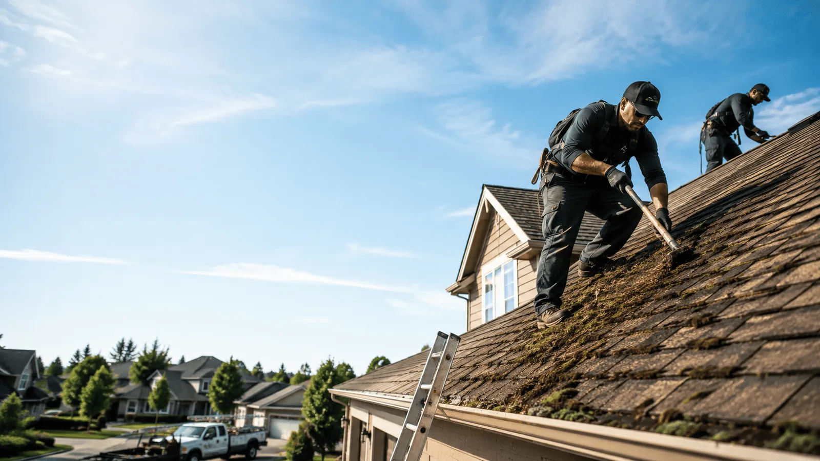 Roof Moss Removal in Ridgway, IL near me